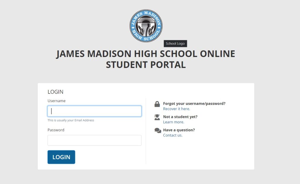 How To Use The James Madison High School Login Portal